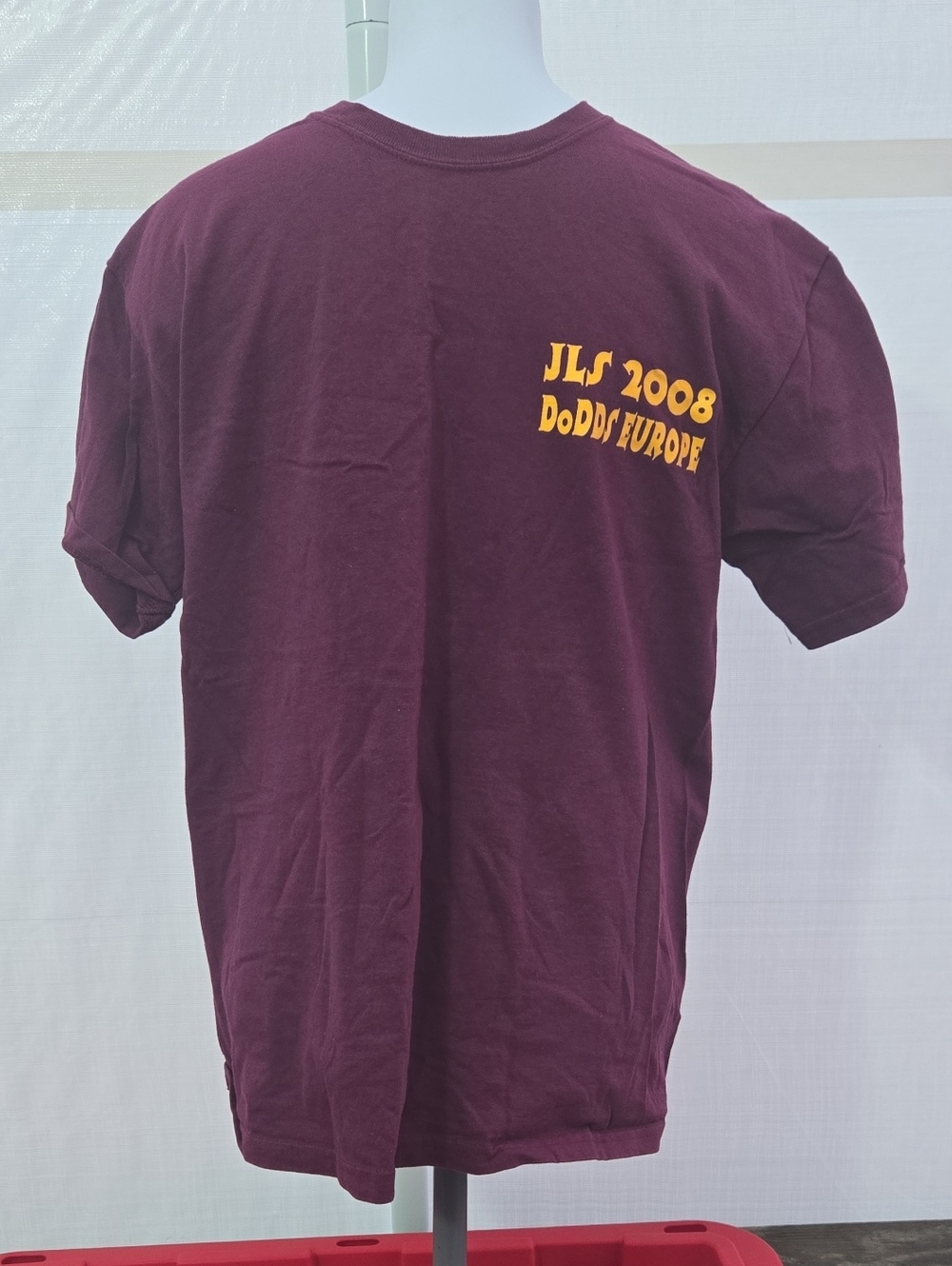 2008 Dodgy Europe Graphic Tee - Maroon